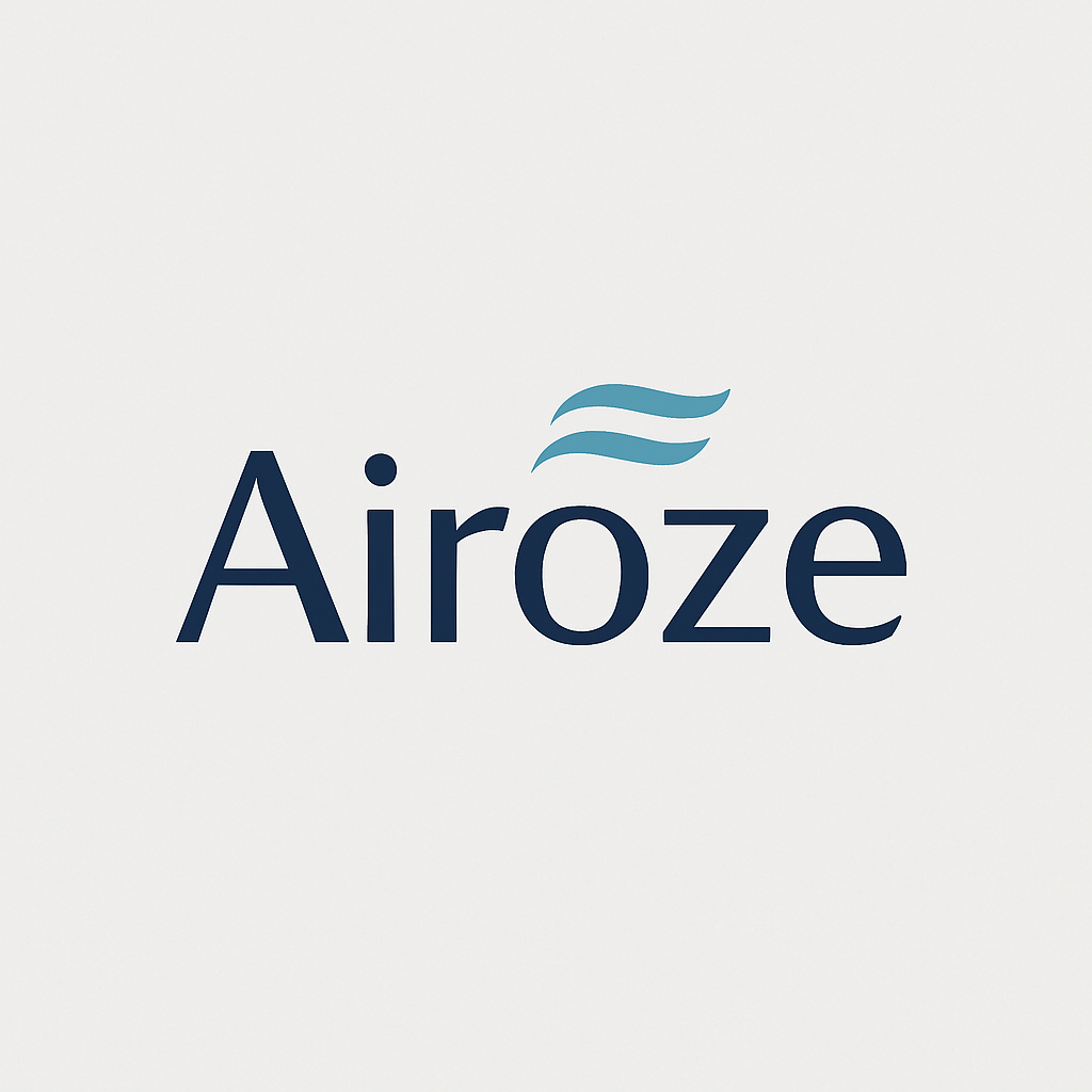 Airoze logo magnectic nasal strips